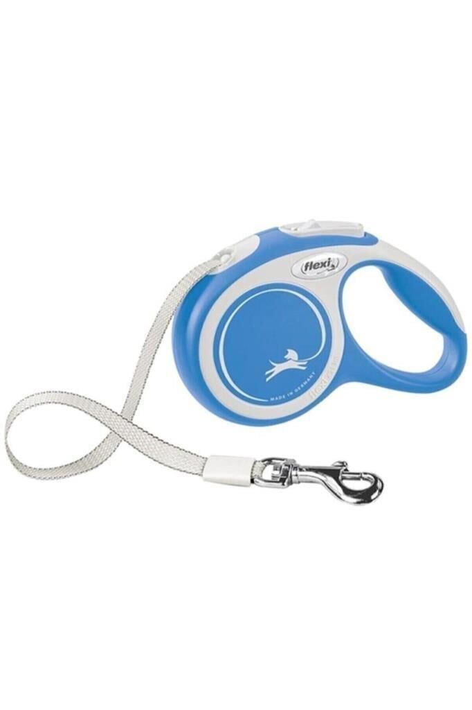 Flexi  New Comfort Şerit Otomatik Gezdirme Tasması Mavi XS 3 mt