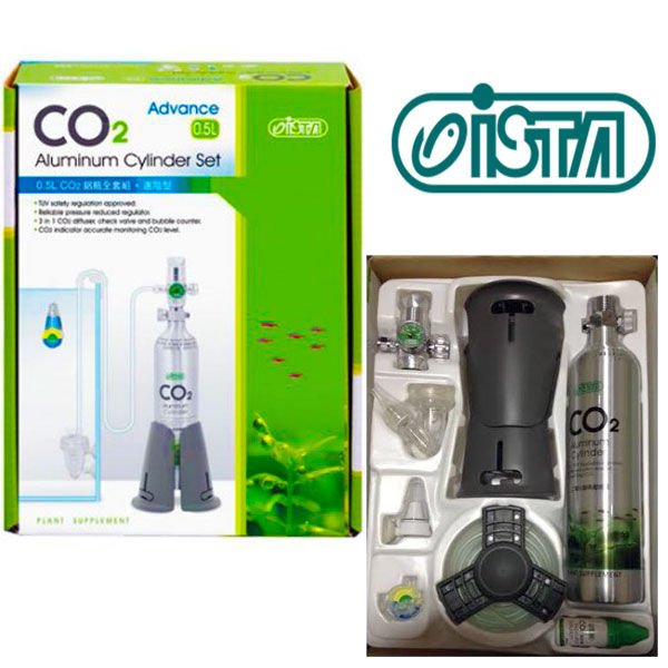 Ista CO2 Aluminyum Cylinder Advance Akvaryum 0.5 Lt