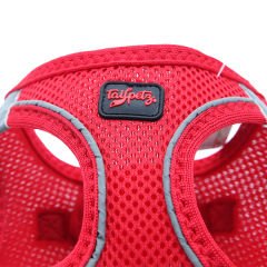 Tailpetz Step İn Harness Göğüs Tasması Small Kırmızı 26x32-46 Cm