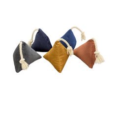 Pet Comfort İpli Prizma Köpek ve Kedi Oyuncağı Lacivert 12x25 Cm