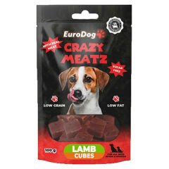 Euro Dog Kuzulu Küp Doğal Köpek Ödül Maması 100 Gr