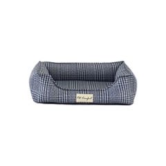 Pet Comfort Delta Varius Kedi ve Köpek Yatağı Kareli Mavi Xsmall 45x55 Cm