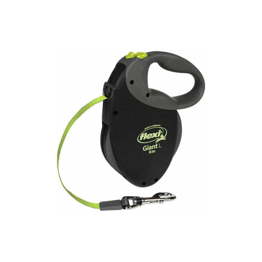 Flexi Neon Otomatik Şerit Tasma L Giant 8 mt