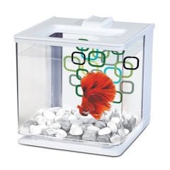 Marina Beta Akvaryum Seti Ez Care Aqua Beyaz 2.5 Lt