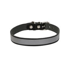 Cattie Reflektörlü Deri Kedi Boyun Tasması Xxlarge Siyah 1.5x29-33 Cm