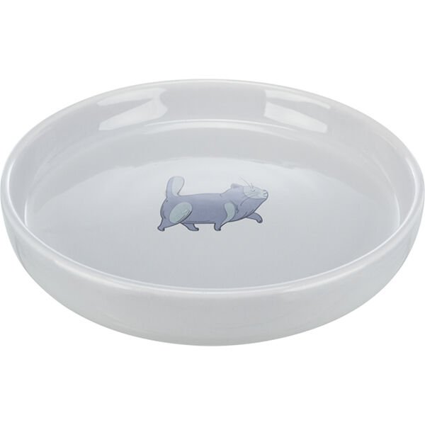 Trixie Gri Kedi Seramik Mama Kabı 0.6 Lt 23 Cm