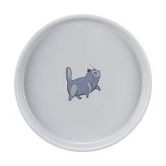 Trixie Gri Kedi Seramik Mama Kabı 0.6 Lt 23 Cm