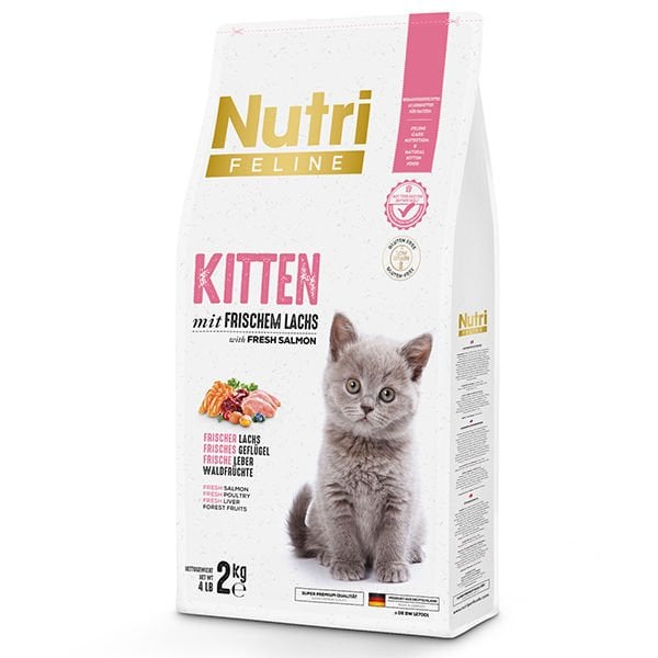 Nutri Feline Kitten Tavuklu Yavru Kedi Maması 2 Kg