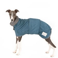 Ruff & Tumble Süper Emici Pamuklu Köpek Bornozu Puantiyeli Xsmall 35-41 Cm