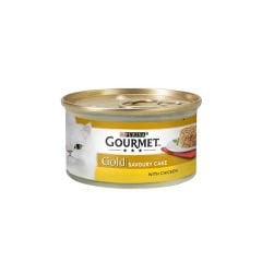 Gourmet Gold Savoury Cake Tavuklu Konserve Kedi Maması 85 Gr