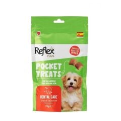 Reflex Plus Pocket Treats Ağız ve Diş Sağlığı için Köpek Ödül Maması 70 Gr 1 Adet