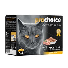 Pro Choice Tavuk Ve Cigerli Family Pack Kedi Konservesi 12x85 Gr