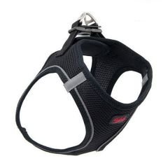Tailpetz Air Mesh Harness Köpek Göğüs Tasması Medium Siyah 32-34x44-48 Cm