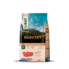 Bravery Iberian Pork Küçük Irk Domuz Etli Tahılsız Light Yetişkin Köpek Maması 2 Kg