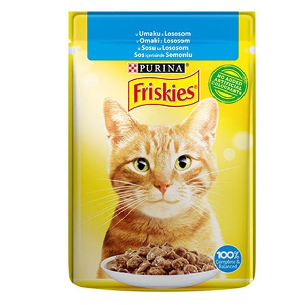 Friskies Somonlu Yetişkin Konserve Kedi Maması 85 Gr