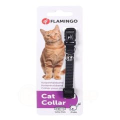 Flamingo Art Sport Kedi Boyun Tasması Siyah 30 Cm