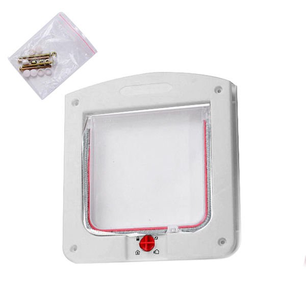 Kudi Pet Door Küçük Irk Köpek ve Kedi Kapısı 22x20x3 Cm