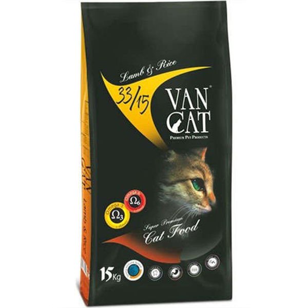 Vancat Kuzu Etli Yetişkin Kedi Maması 15 Kg