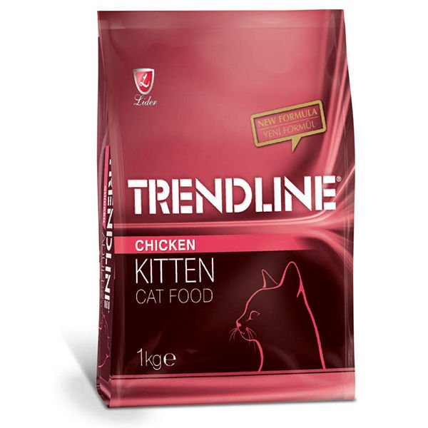 Trendline Kitten Tavuklu Yavru Kedi Maması 1 Kg