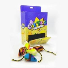 Wonpet Yumuşak Fare Peluş Kedi Oyuncağı Renkli 36 Adet 7.5 Cm