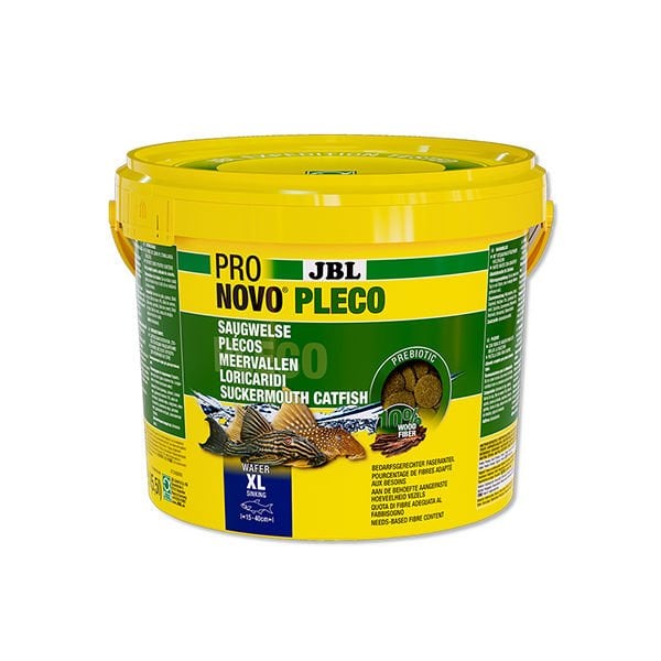 JBL Pronovo Pleco Wafer Ağaç Lifi İçeren Balık Yem Tableti Xlarge 5.5 Lt