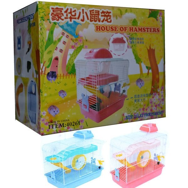 Euro Gold Dream House Hamster Kafesi 23x17x25 Cm