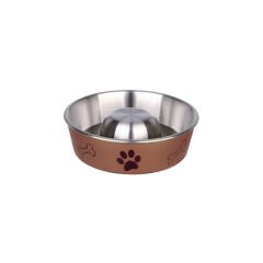 Trixie Pati ve Kemik Desenli Köpek Yavaş Besleme Mama Kabı 1.4 Lt 21 Cm