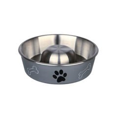 Trixie Pati ve Kemik Desenli Köpek Yavaş Besleme Mama Kabı 1.4 Lt 21 Cm