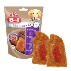 8 In 1 Fillets Pro Active Eklem Sağlığı İçin Köpek Ödül Maması Small 1 Adet 80 Gr