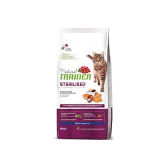 Natural Trainer Sterilised Salmon Somonlu Kısırlaştırılmış Kedi Maması 10 Kg