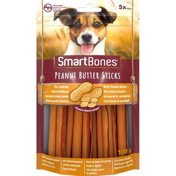 Smart Bones Fıstık Ezmeli Sticks Köpek Ödülü 1 Adet 100 Gr