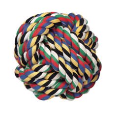 Flamingo Renkli Pamuk Top Köpek Oyuncağı 8.5 Cm
