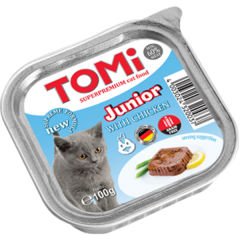 Tomi Tavuklu Pate Yavru Konserve Kedi Maması 100 Gr