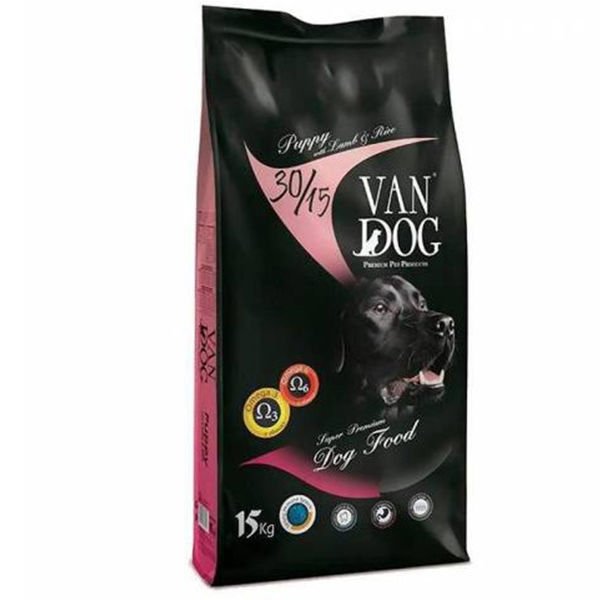 Vandog Puppy Kuzu Etli Yavru Köpek Maması 15 Kg