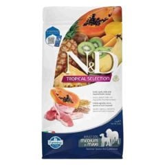 N&D Tropical Selection Kuzu Etli Orta ve Büyük Irk Yetişkin Köpek Maması 2 Kg