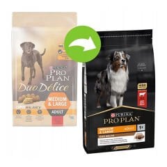 Pro Plan Duo Delice Sığır Etli Yetişkin Köpek Maması 2.5 Kg