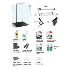 Euro Star Nano 45 Comple Set Akvaryum 35x30x44.5 Cm