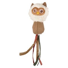 Flamingo Rıla Püsküllü Baykuş Kedi Oyuncağı