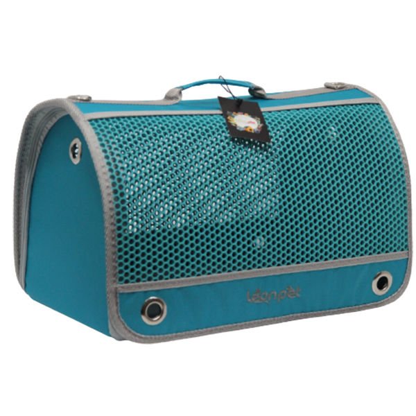 Leon Pet Air Box Taşıma Çantası Turkuazı 26x42x26h Cm