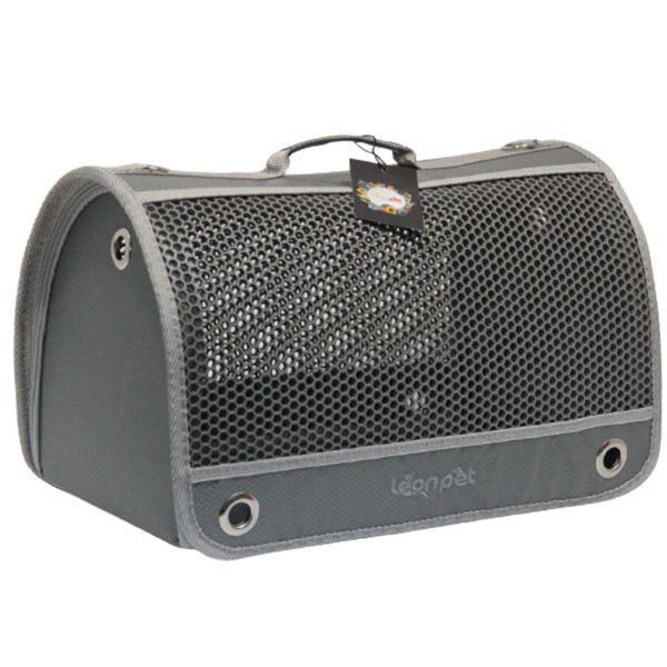 Leon Pet Air Box Taşıma Çantası Gri 26x42x26h Cm