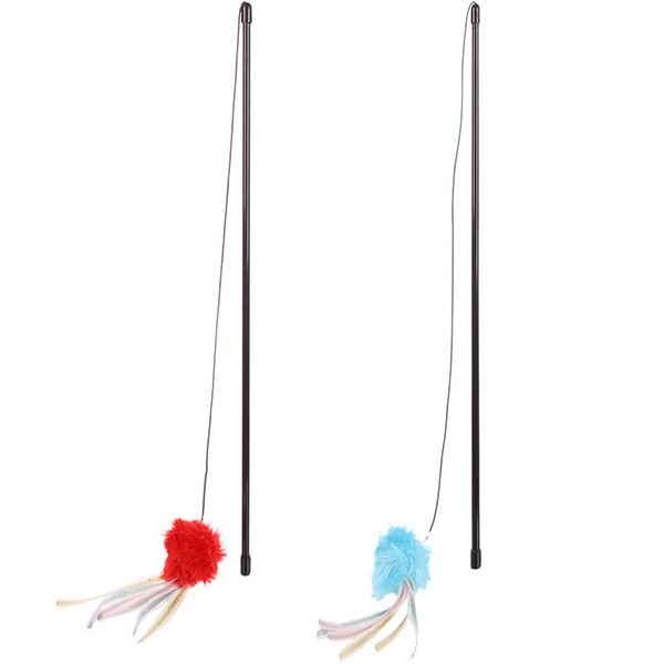 Flamingo Catchy Peluş Kedi Oltası