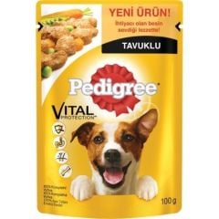 Pedigree Tavuklu Konserve Yetişkin Köpek Maması 100 Gr