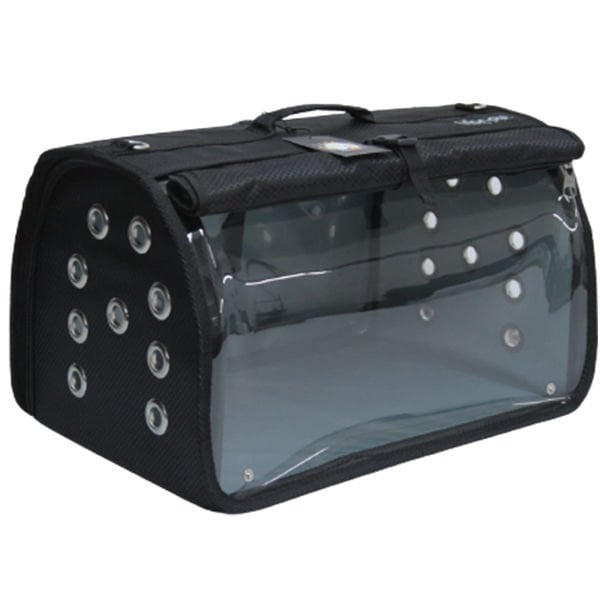 Leon Pet İki Fonksiyonlu Akustik Taşıma Çantası Siyah 32x48x28h Cm