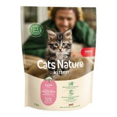 Mera Cats Nature Kitten Somonlu Anne ve Yavru Kedi Maması 2 Kg