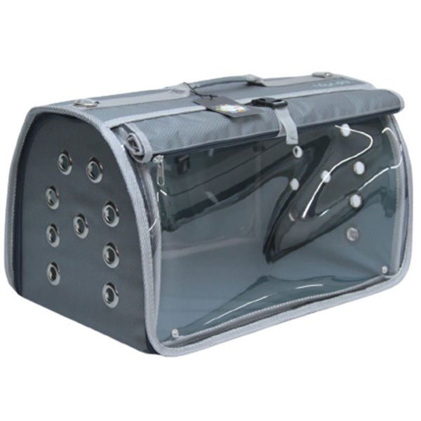 Leon Pet İki Fonksiyonlu Akustik Taşıma Çantası Kırmızı 32x48x28h Cm