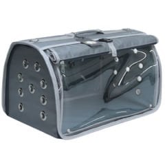 Leon Pet İki Fonksiyonlu Akustik Taşıma Çantası Kırmızı 32x48x28h Cm