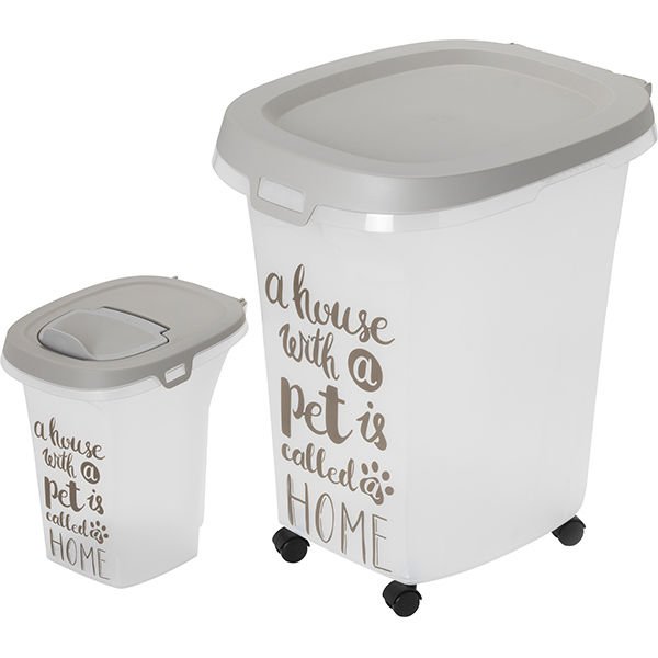 Moderna Tekerlekli Mama Saklama Kabı Story 6 Lt 27x22x28 Cm