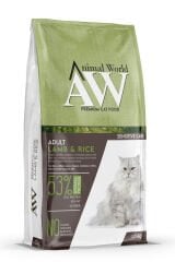 Animal World Kuzu Etli Yetişkin Kedi Maması 1.5 Kg
