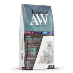 Animal World Multicolor Biftek ve Tavuk Etli Yetişkin Kedi Maması 1.5 Kg