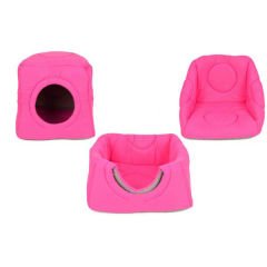 Petpretty Vp-1542 Üç Fonksiyonlu Kumaş Yuva Pembe